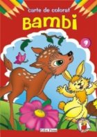 Bambi - carte de colorat (colectia Povestile bunicii, nr. 9)