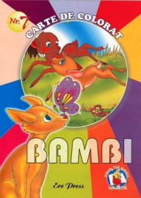 Bambi - carte de colorat