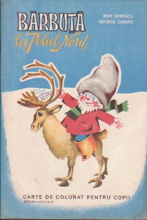 Barbuta la Polul Nord - Carte de colorat pentru copii