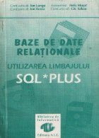 Baze date relationale Utilizarea limbajului