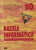 Bazele Informaticii Manual pentru clasa