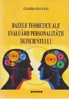 Bazele Teoretice ale Evaluarii Personalitatii