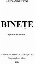 Bineţe spicuiri din lecturi
