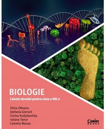 Biologie. Caietul elevului pentru clasa a VIII-a