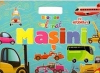 Bloc de colorat Masini 1. Cu abtibilduri