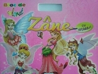 Bloc de colorat Zane - cu abtibilduri