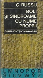 Boli sindroame nume proprii (Ghid