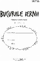 Bucuriile iernii citeşte şi colorează