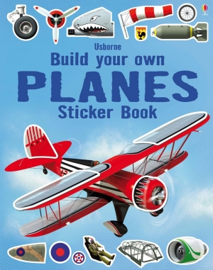 Build your own planes sticker book