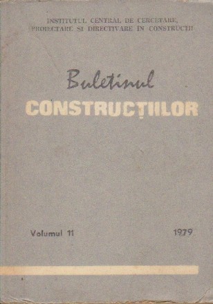 Buletinul Constructiilor 11/1979