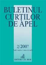 Buletinul Curtilor de Apel Nr.2/2007