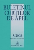 Buletinul Curtilor de Apel, Nr. 3/2008