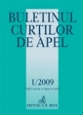 Buletinul Curtilor de Apel, Nr.1/2009
