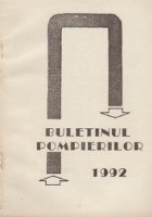 Buletinul pompierilor 1992 Buletinul pompierilor 1992