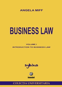Business law Volume I Introduction to business law