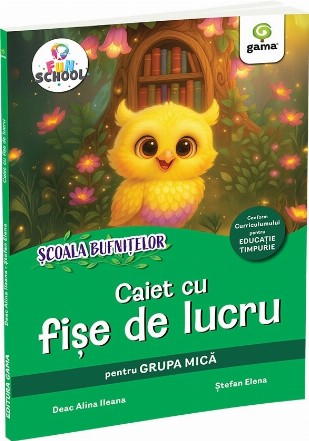 Caiet cu fişe de lucru pentru grupa mică