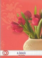 Caiet A4 80 file Flower Power - Patratele