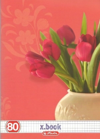 Caiet A4 80 file Flower Power - Patratele