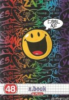 Caiet A5 48 file Smiley Patratele