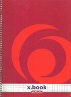 Caiet A4 80 file cu spirala Rainbow Patratele