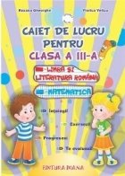 Caiet lucru pentru clasa III
