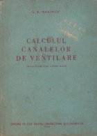 Calculul canalelor ventilare