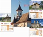 Calendar de perete cu manastiri si biserici 2013