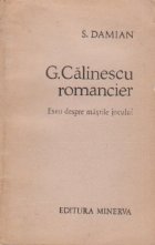Calinescu romancier eseu despre mastile