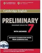 Cambridge English Preliminary 7 Student s Book Pack (Student s Book with Answers and Audio CDs (2)) (PET Pract