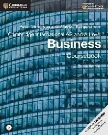Cambridge International AS and A Level Business Coursebook w