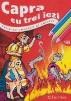 Capra cu trei iezi - carte de colorat