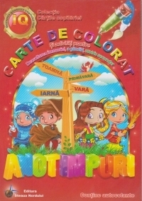 Carte de colorat si activitati practice - Anotimpuri