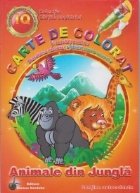Carte de colorat si activitati practice - Animale din jungla