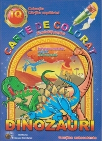 Carte de colorat si activitati practice - Dinozauri