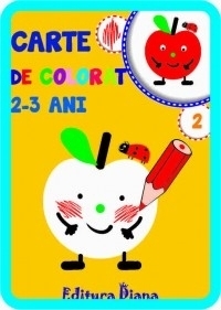 Carte de colorat 2-3 ani (volumul 2)