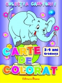 Carte de colorat 3-4 ani Gradinita - 2013