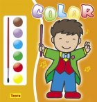 Carte de colorat 2 - contine acuarele si pensula