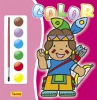 Carte de colorat 3 - contine acuarele si pensula