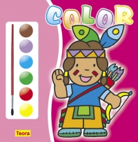 Carte de colorat 3 - contine acuarele si pensula