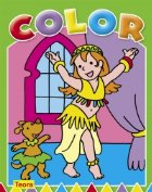 Carte de colorat - dansatoare