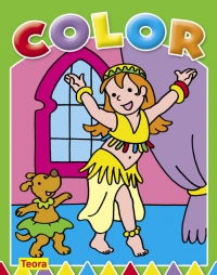 Carte de colorat - dansatoare