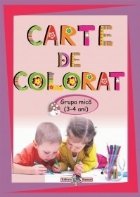 Carte de colorat Grupa mica (3-4 ani)