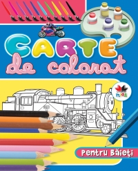 Carte de colorat pentru baieti, vol. 2