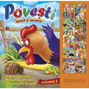 Carte cu sunete. Povesti, volumul 2