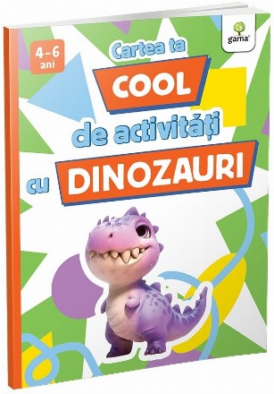 Cartea ta cool de activităţi cu dinozauri