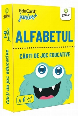 Carti de joc educative. Alfabetul
