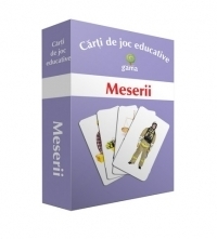 Carti de joc educative - Meserii