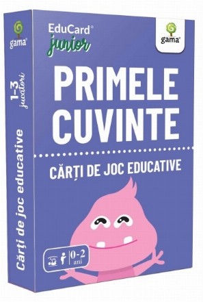 Carti de joc educative. Primele cuvinte