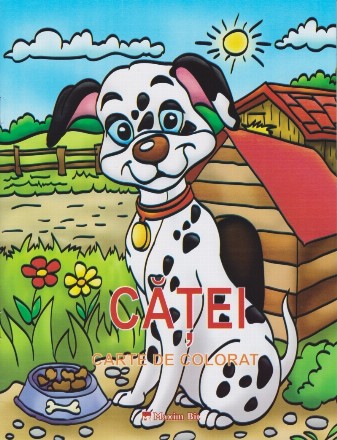 Catei. Carte de colorat