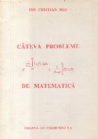 Cateva probleme matematica
